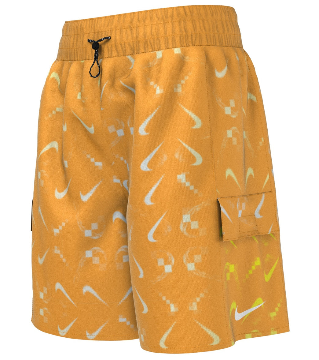 Nike Boys Digi Swoosh Ombre Cargo Shorts (Big Kid)