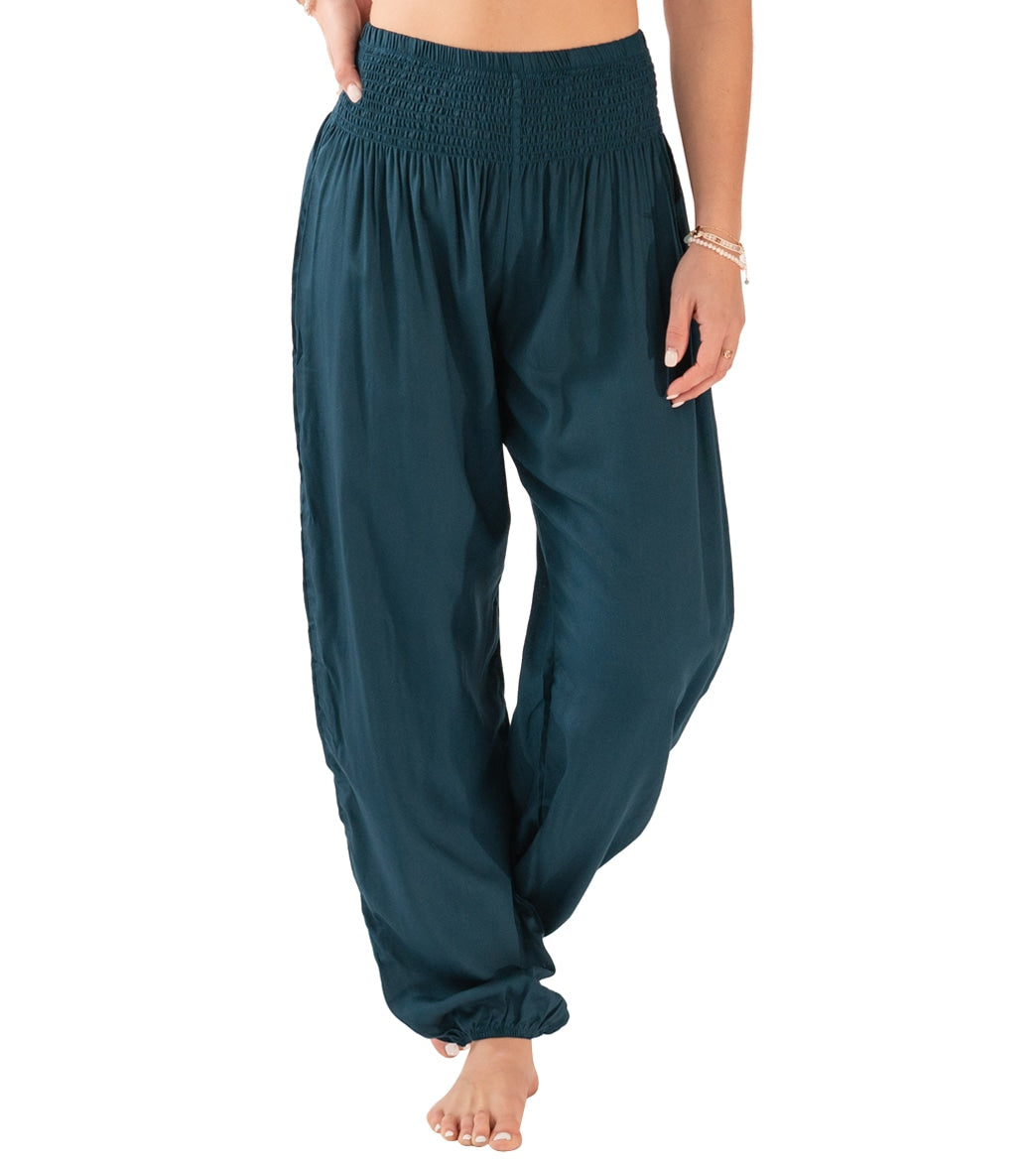 XENA HAREM TROUSERS - TEAL