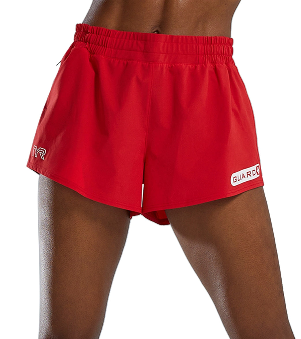 Shorts Women Short TYR Hydrosphere Pace Running Mujer - Azul Marino ...