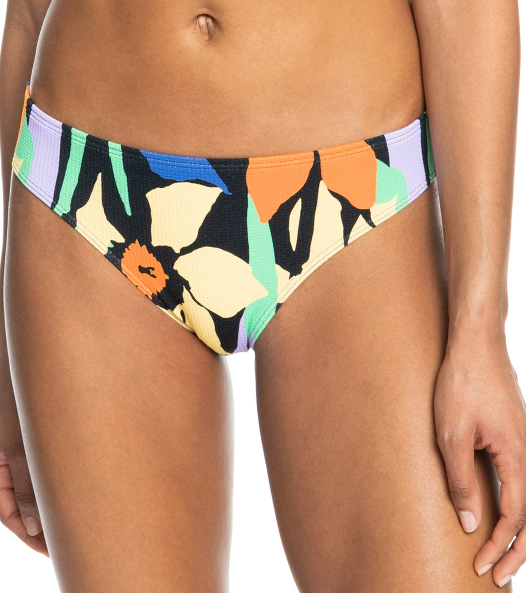 Roxy Womens Color Jam Hipster Bikini Bottom