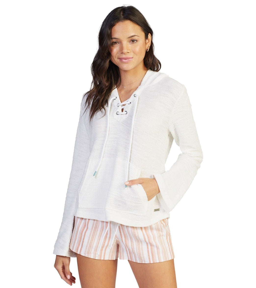 Roxy Womens Pearling Pullover Hoodie