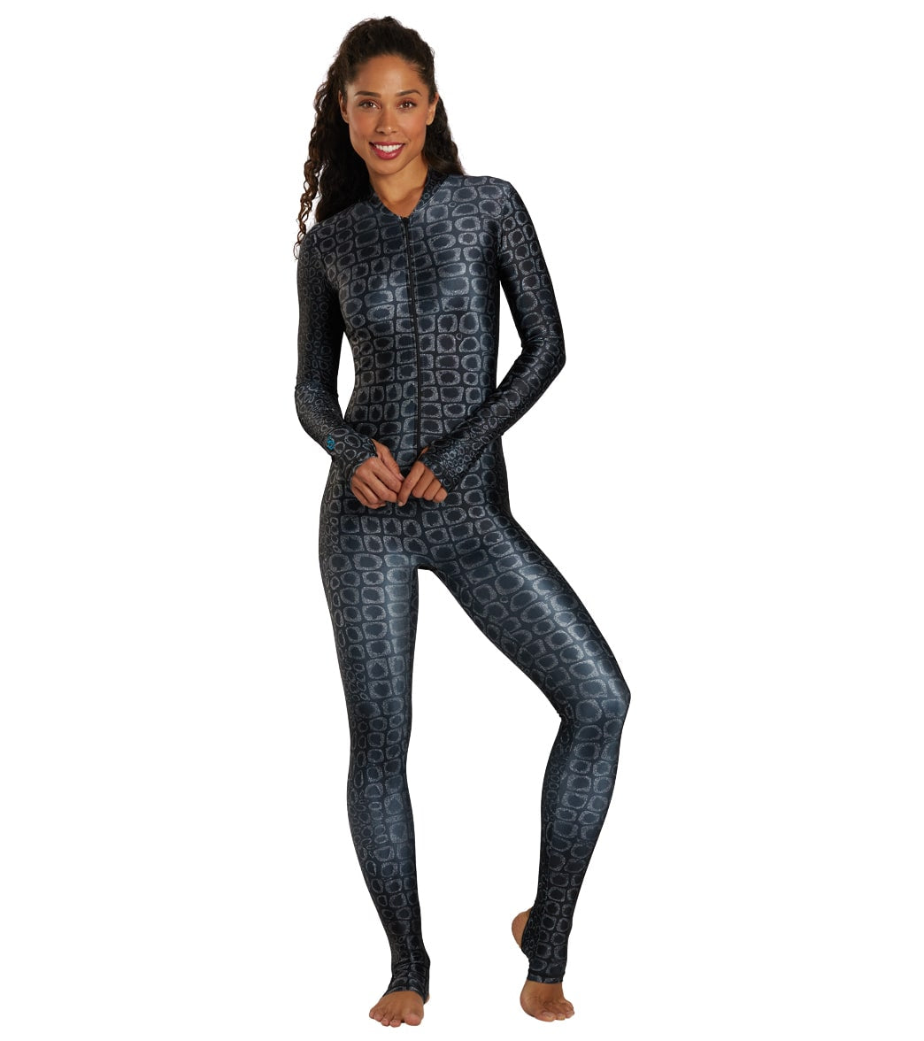 SlipIns Spotted Eagle Ray Zippered Unitard