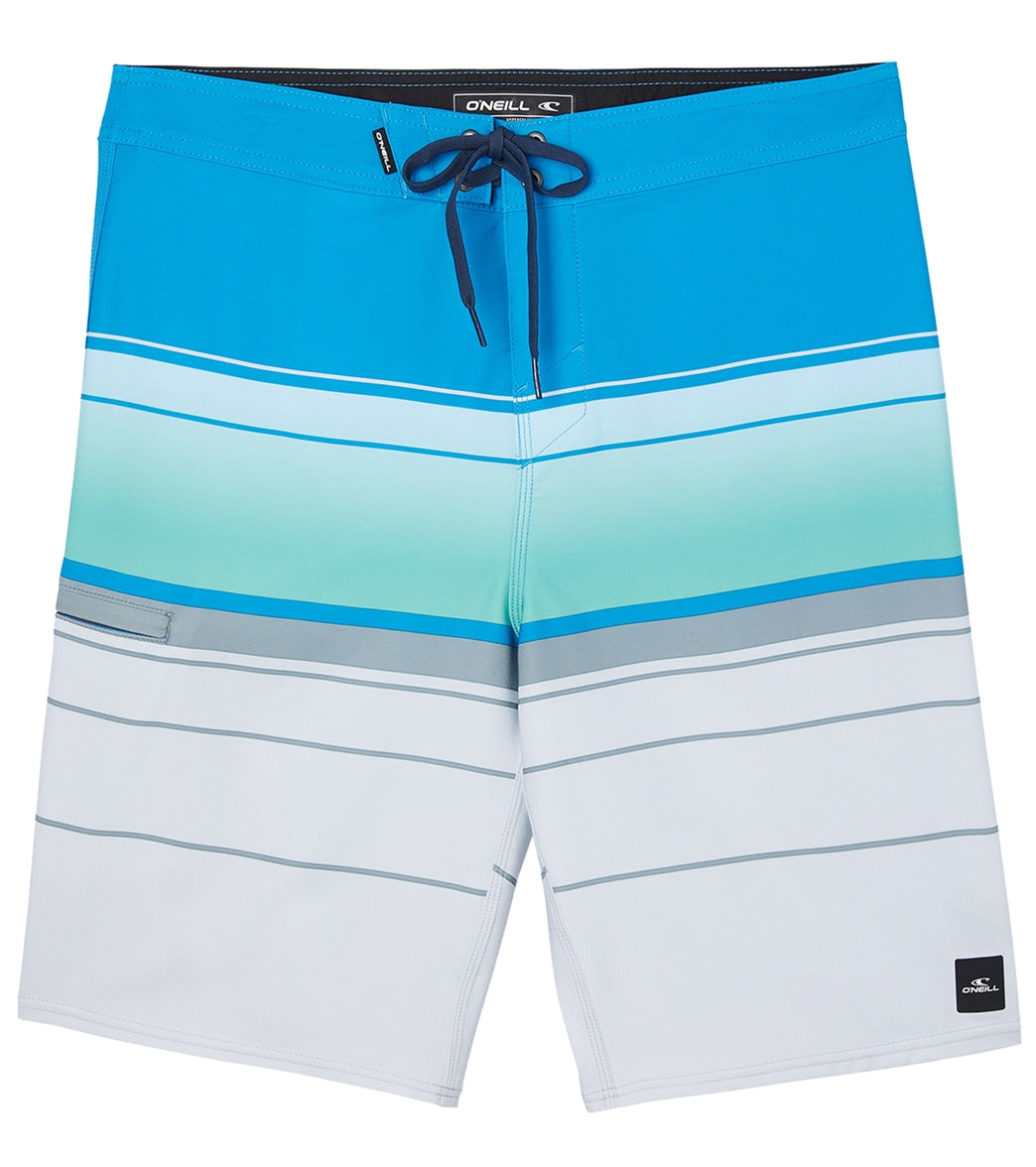 ONeill Mens 21 Hyperfreak Heat Stripe Board Shorts