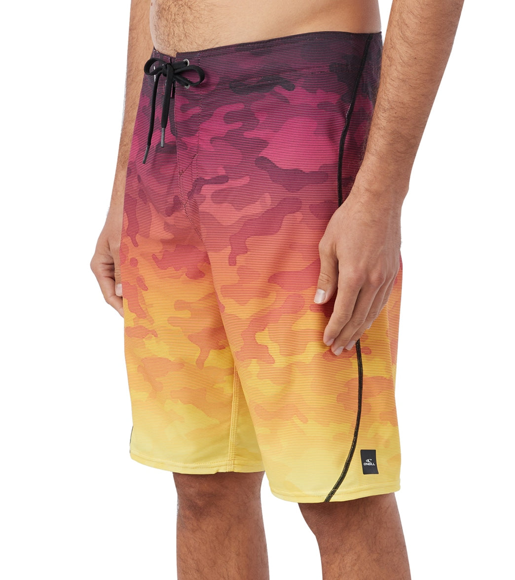 ONeill Mens 21 Hyperfreak Heat S-Seam Fade Board Shorts